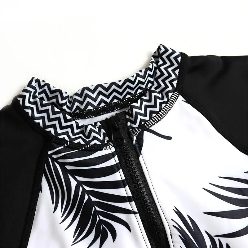 Sporty Surf & Swim One-Piece Suit for Active Women