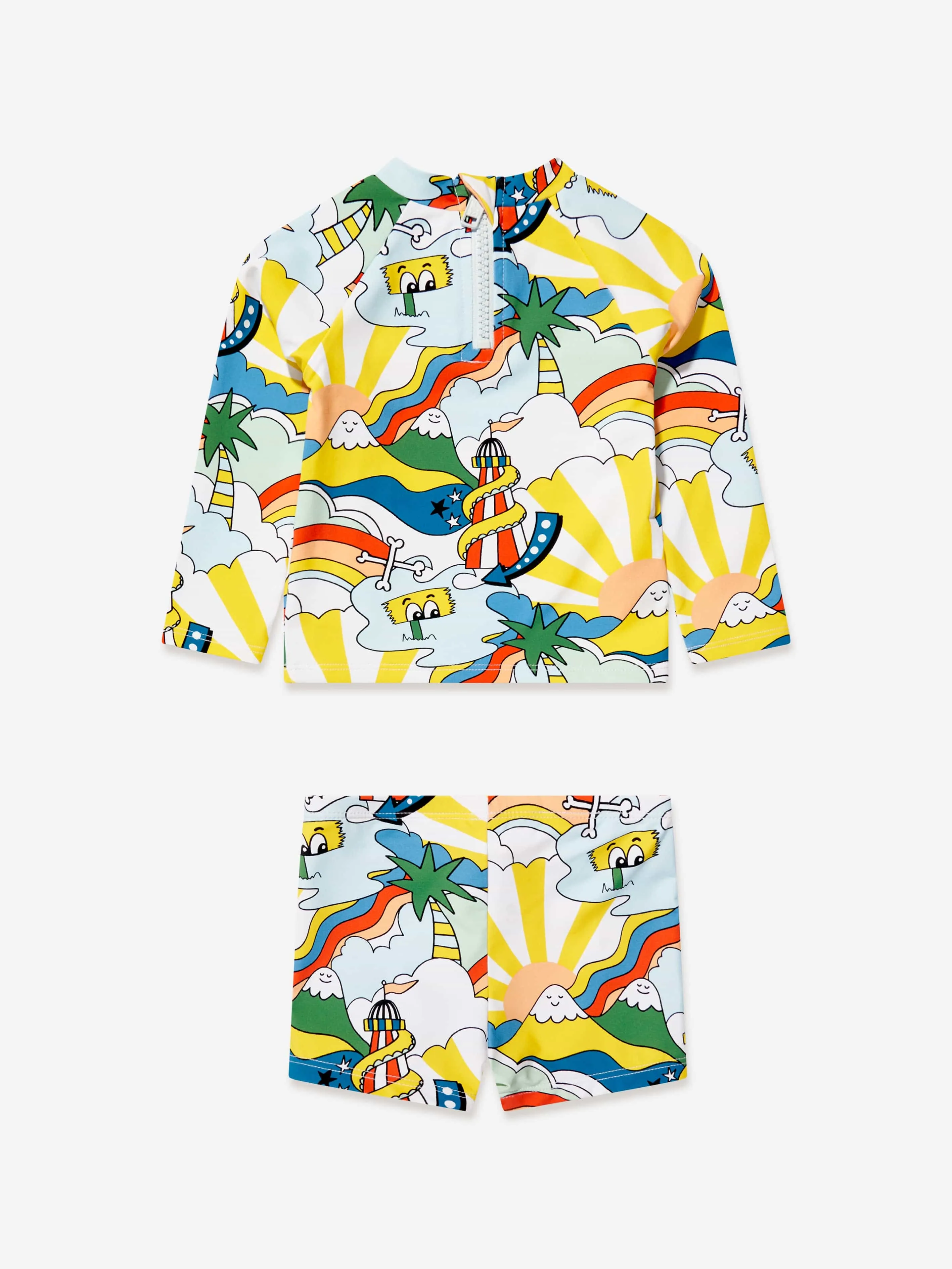 Stella McCartney Baby Boys Swim Set in Multicolour