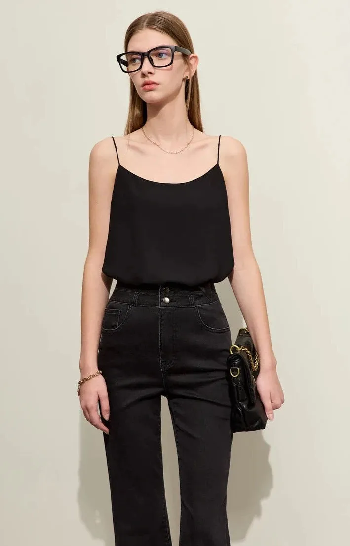 Straight Halter Women's Camis Tops
