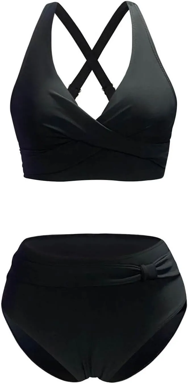Strapless Bathing Suits for Women 2 Piece Bikini Bikini Sets for Sexy Plus Size Swimsuit 2025 Tankini