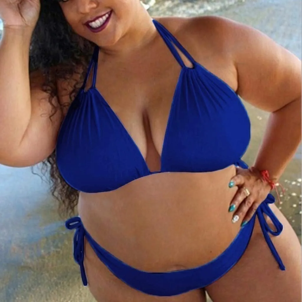 Strapless Bathing Suits for Women 2 Piece Bikini Bikini Sets for Sexy Plus Size Swimsuit 2025 Tankini