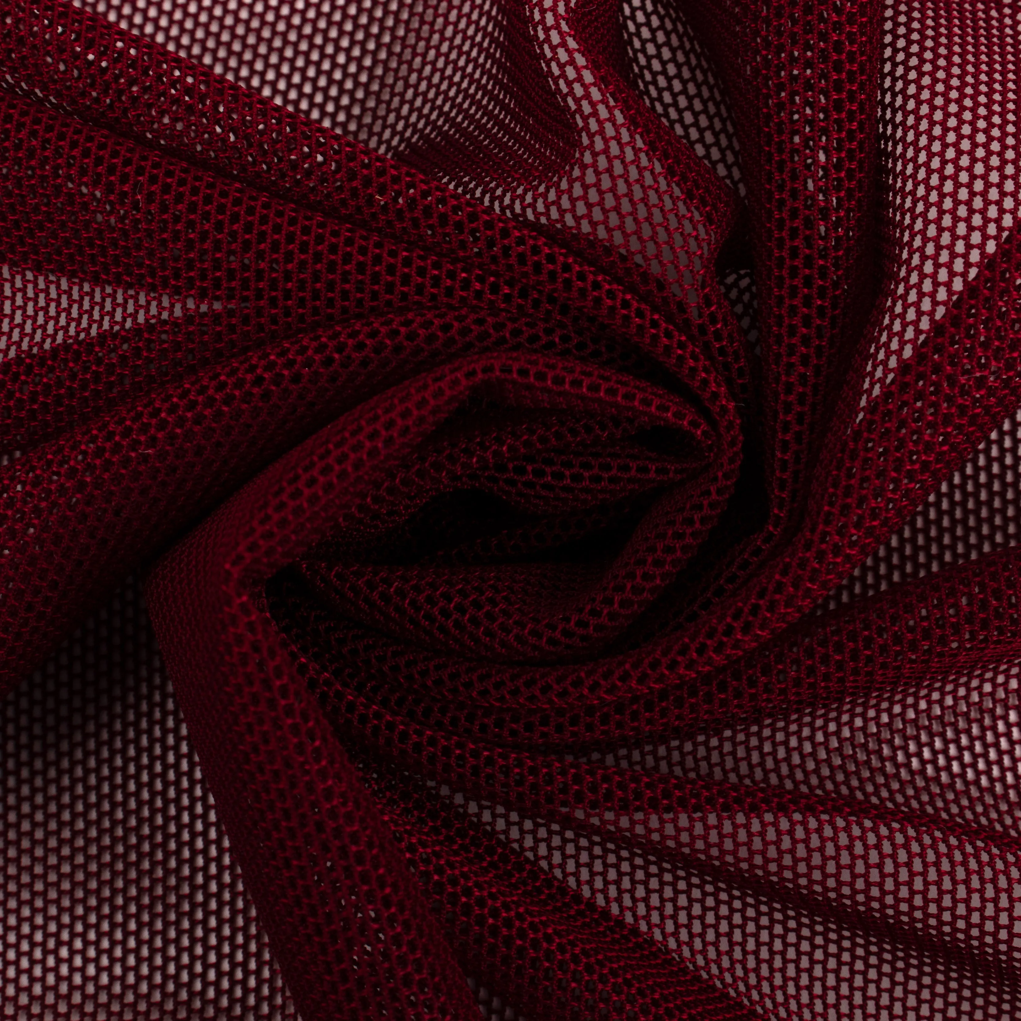 Stretch Mesh - Wine