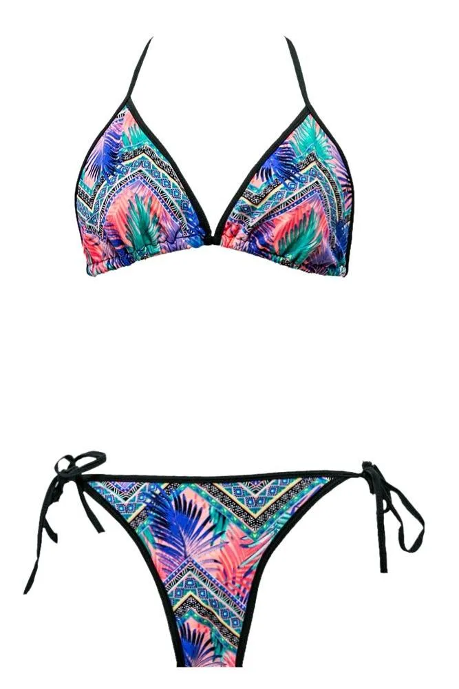 Stylish Branded Bikini - Coloured Printed Thailand Brand - New Year Collection