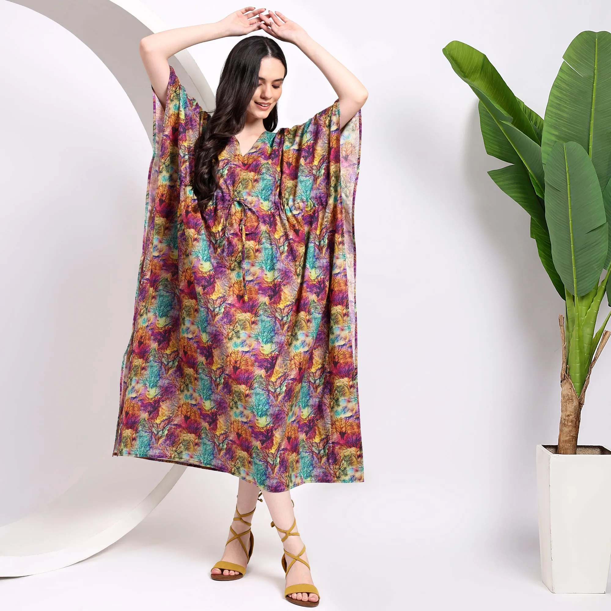 Summer Ready ~ Hand Printed Cotton Kaftans for Women