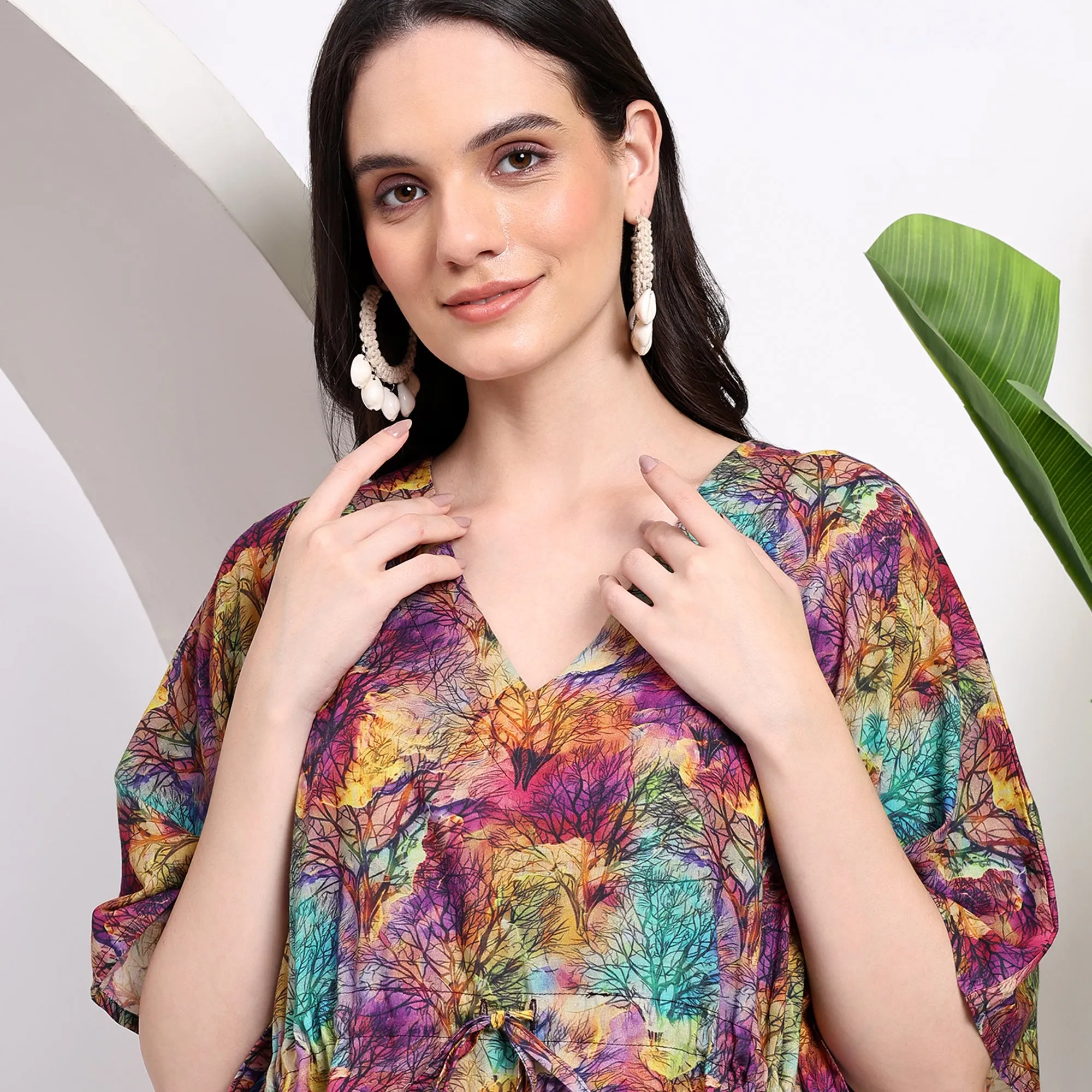Summer Ready ~ Hand Printed Cotton Kaftans for Women