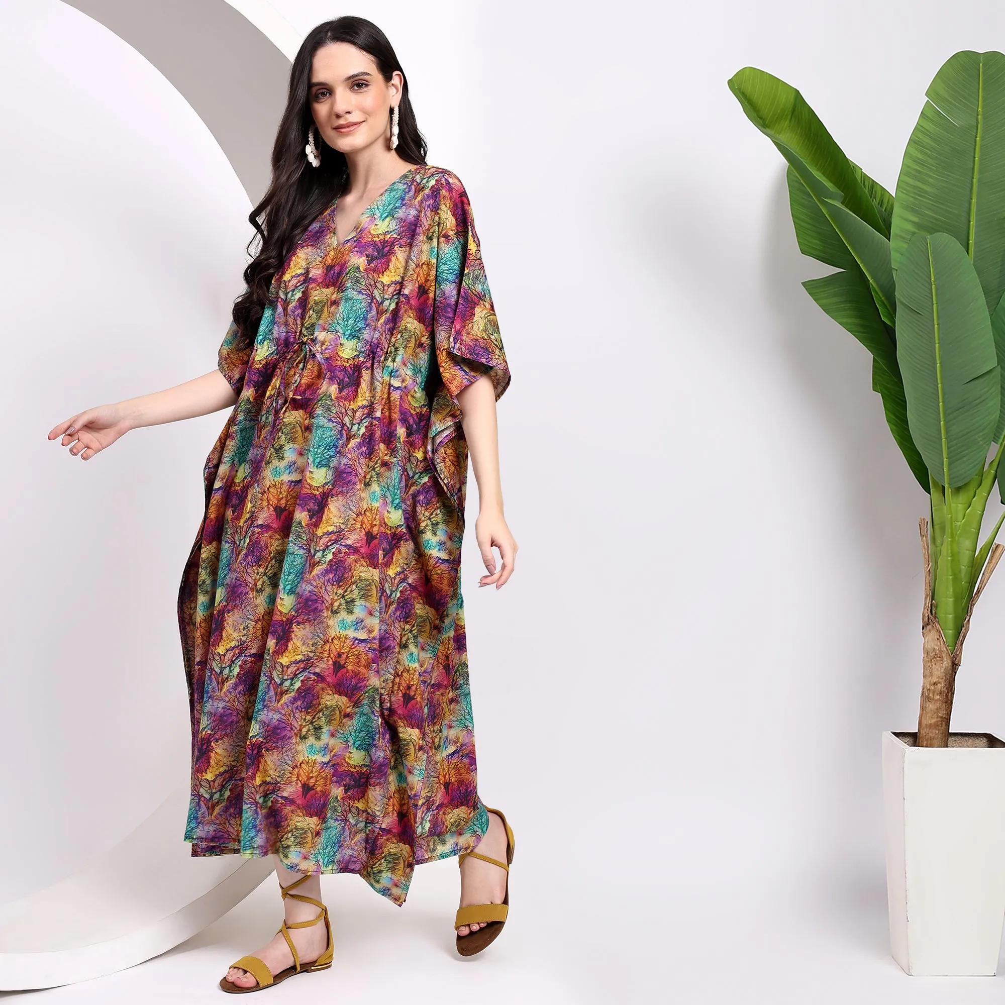 Summer Ready ~ Hand Printed Cotton Kaftans for Women