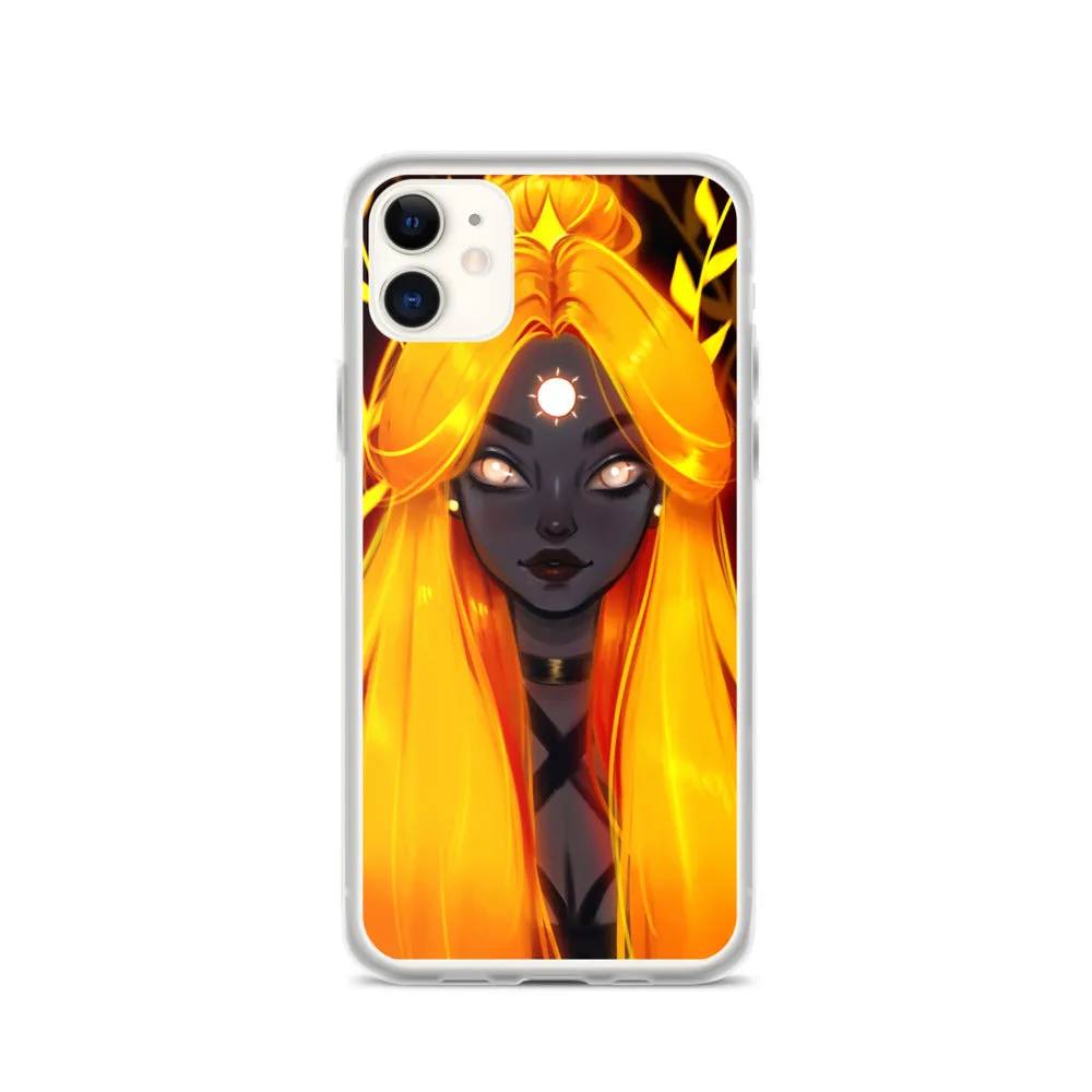 Sun Girl iPhone Case - different sizes available