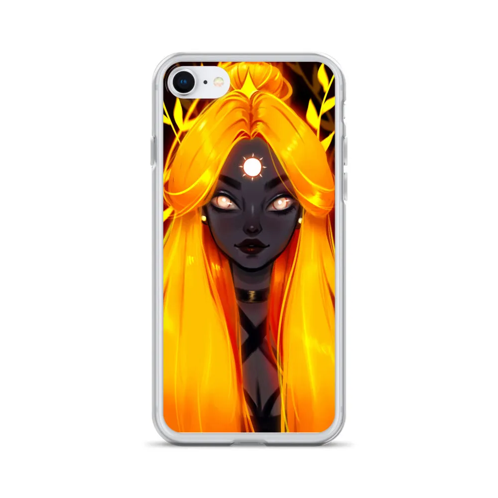 Sun Girl iPhone Case - different sizes available