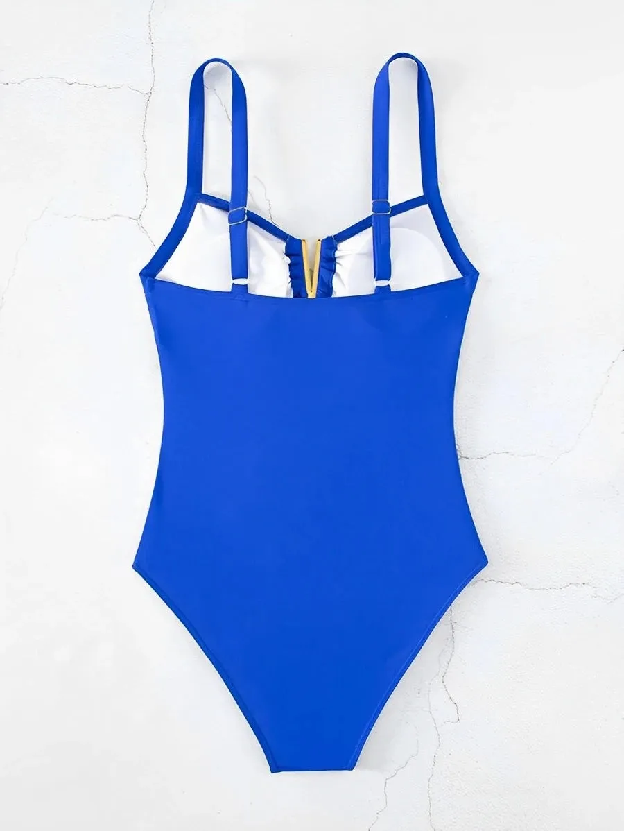 Sun-Siren Ruched Monokini