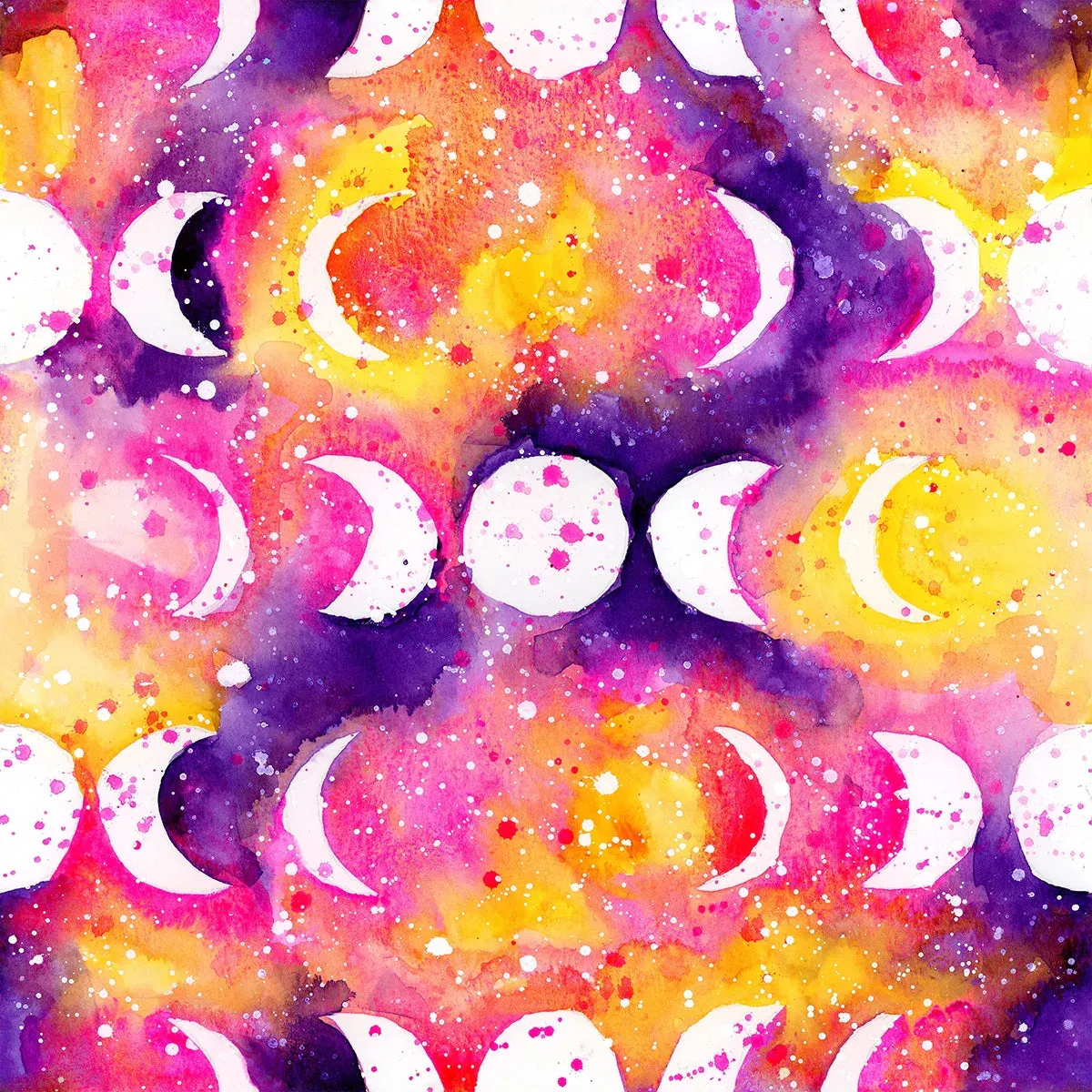 Sunset Moon Swim Nappy