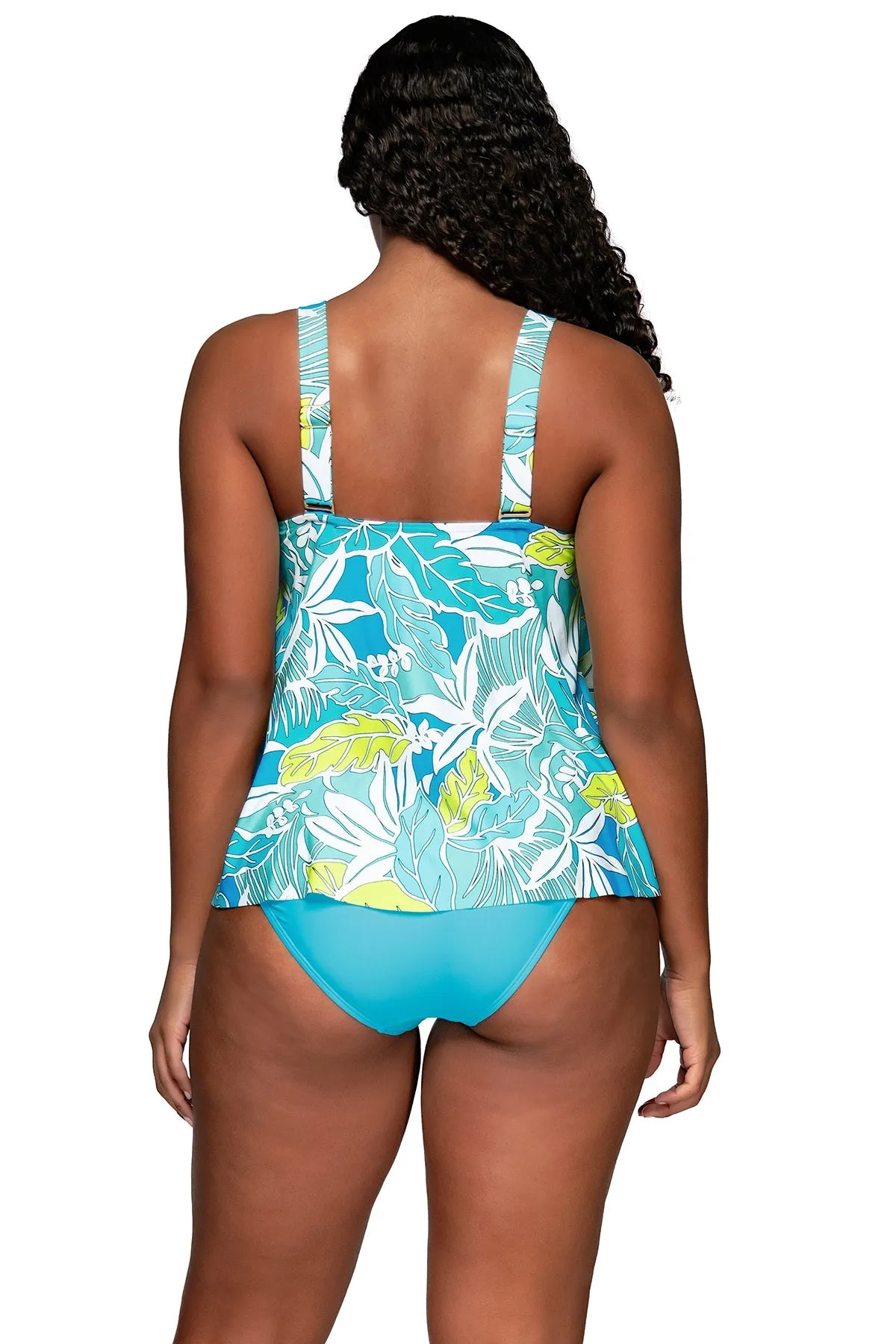 Sunsets Sadie Tankini Top - Kailua Bay - Final Sale
