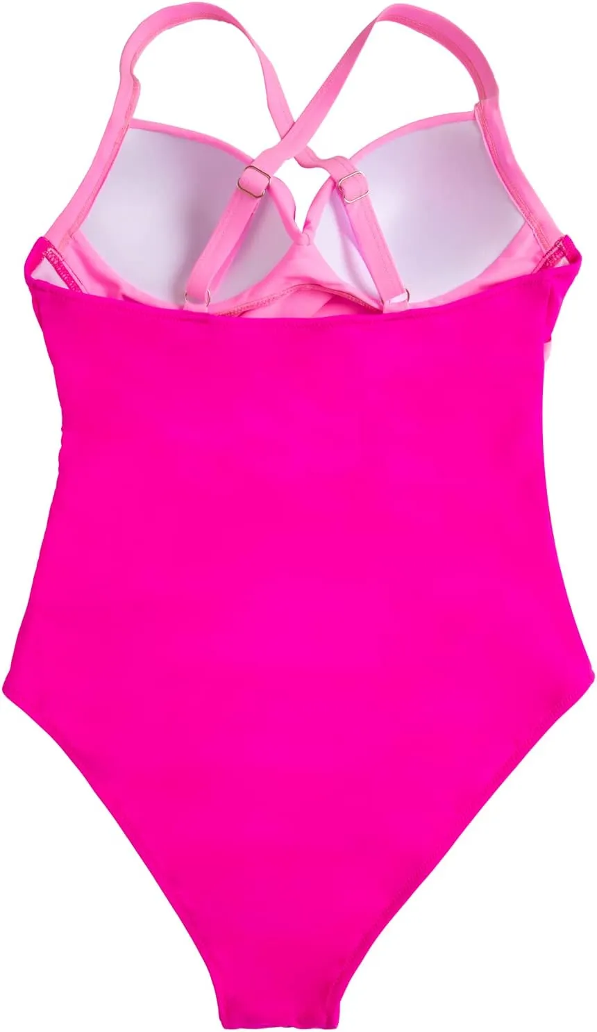 SUUKSESS Women Wrap Cut Out One Piece Swimsuit High Waisted Monokini Bathing Suit
