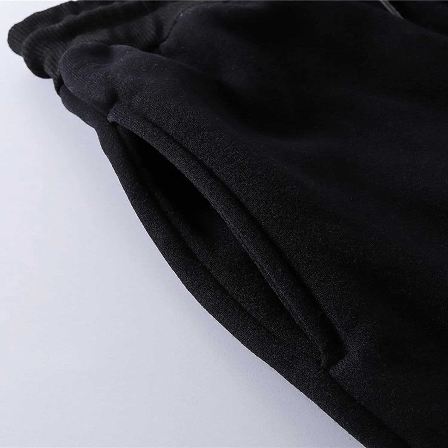 Sweatpants for Men Fall and Winter Pockets Padded Training Sports Trousers Linen Cargo Pants Plus Size Trousers