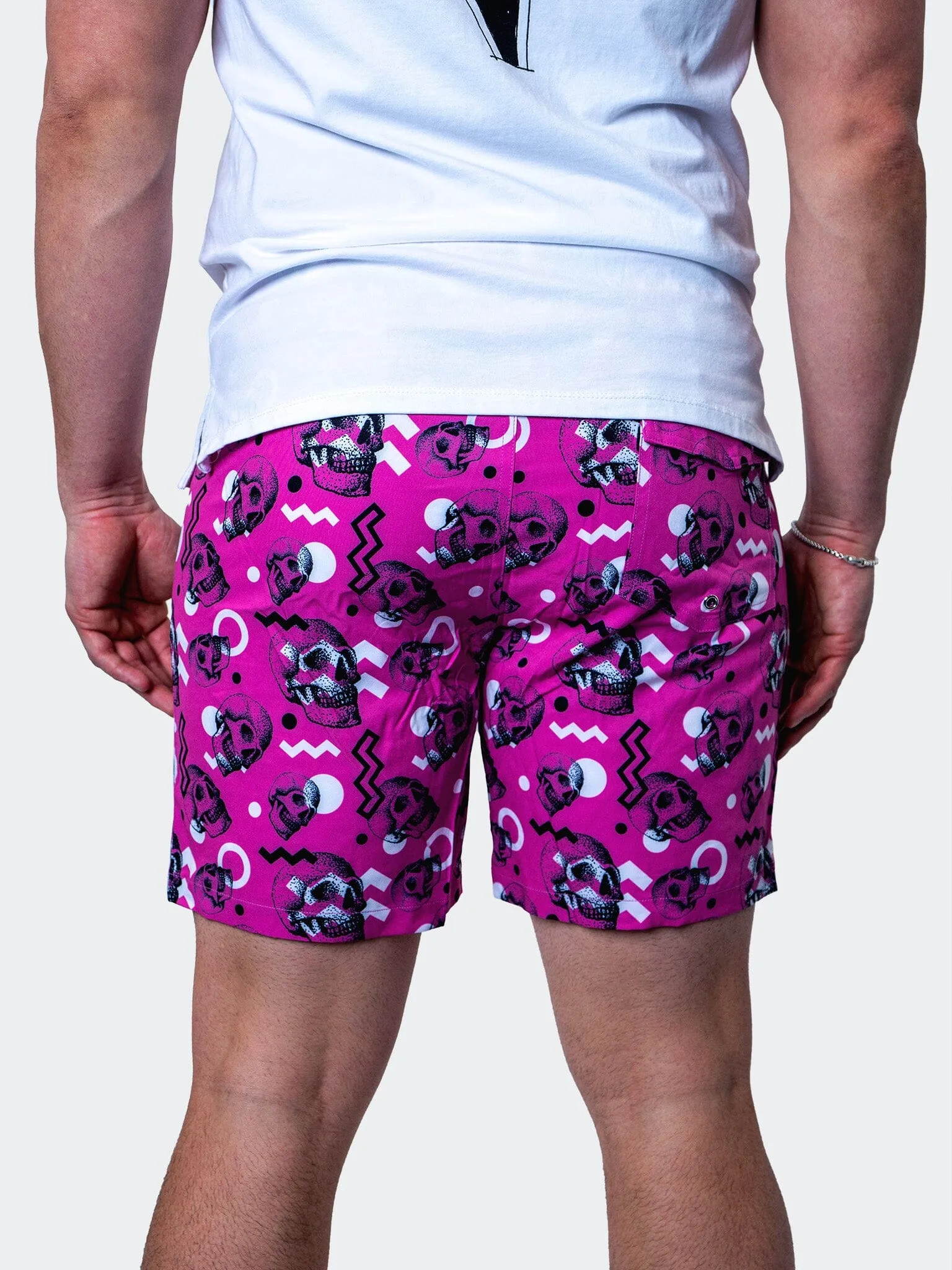 Swim Lion PinkSkull Pink