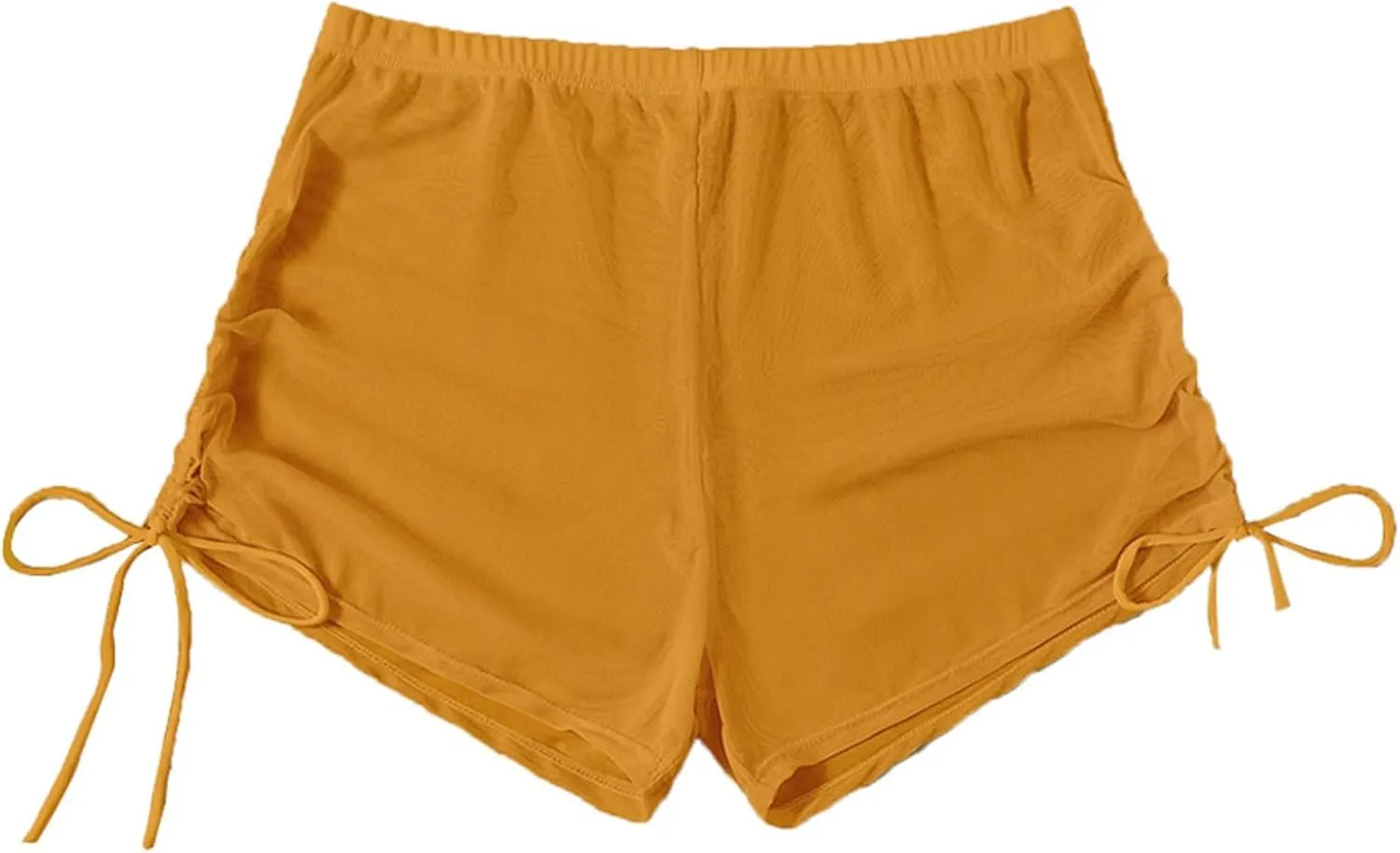 Swim Shorts for Women Swimwear Summer Sheer High Waisted Board Shorts See Through Sexy Mesh Beach Swimsuit Bottoms
