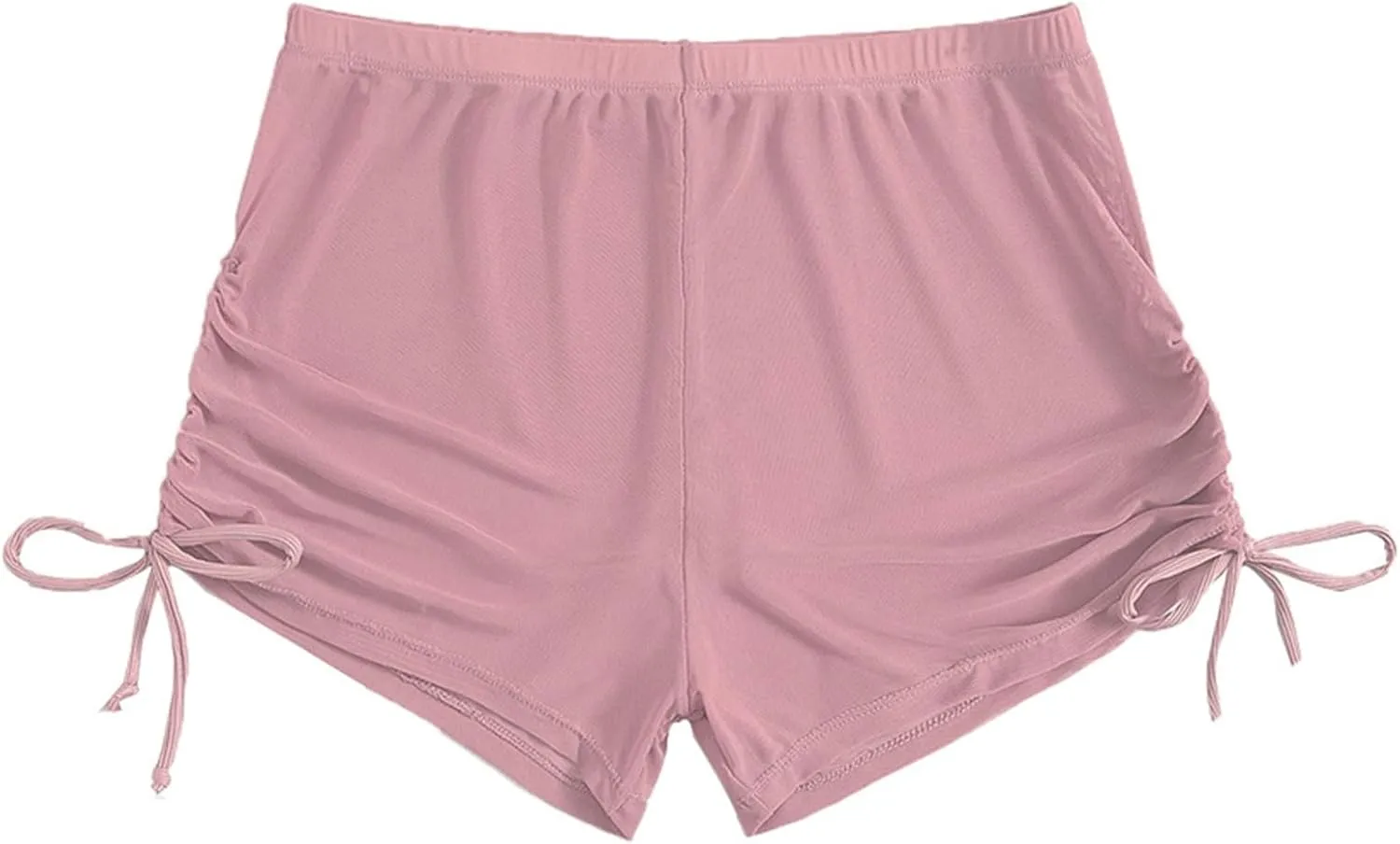 Swim Shorts for Women Swimwear Summer Sheer High Waisted Board Shorts See Through Sexy Mesh Beach Swimsuit Bottoms