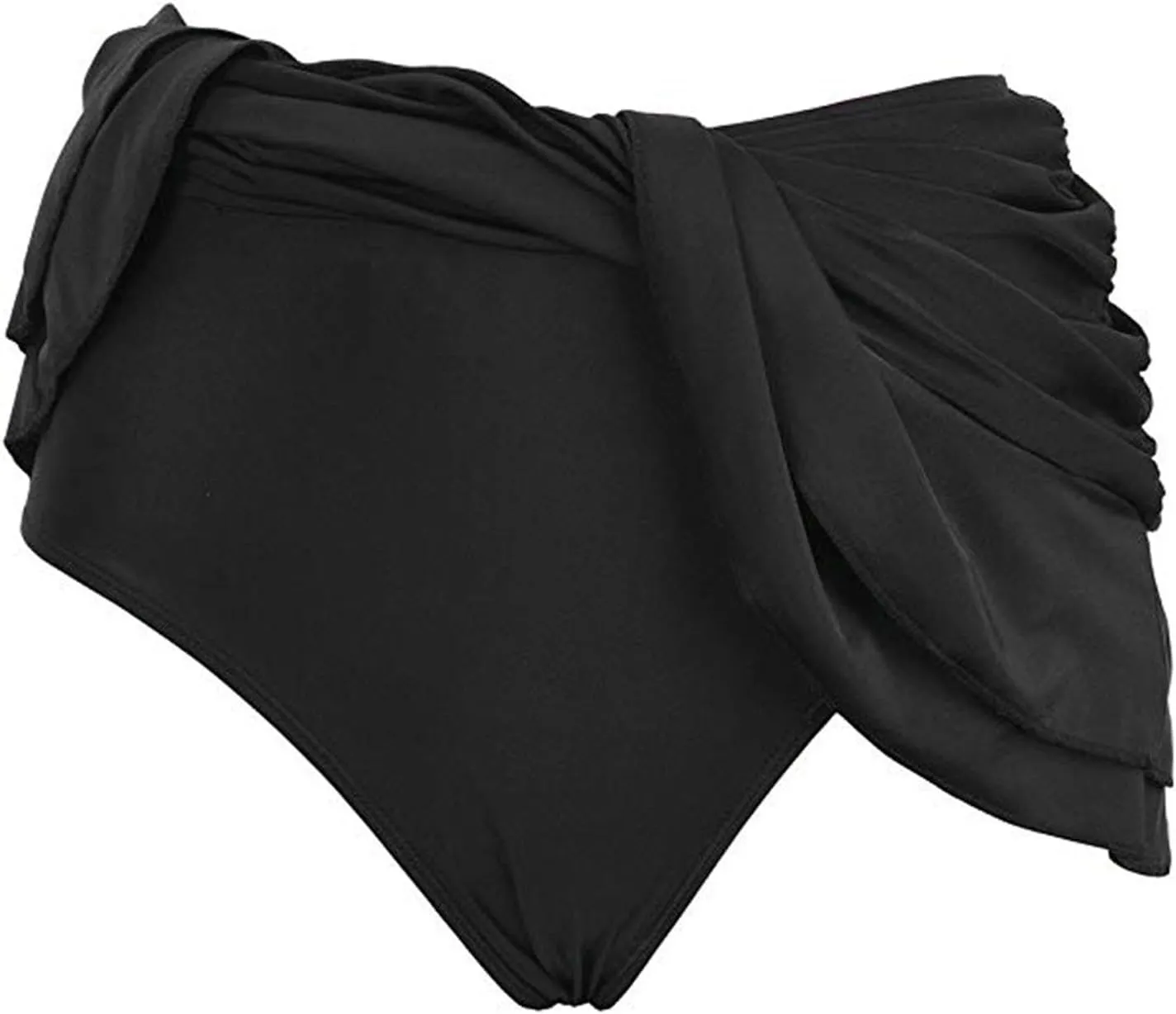 Swim Skorts for Women Swimwear High Waisted Tummy Control Skirts with Built-in Shorts Bathing Suit Bottom