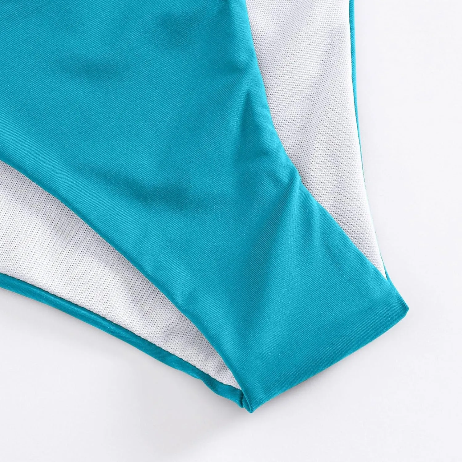 Swim Suits for Women Trendy Backless Pure Tummy Control Bikini Modest Bathing Suit Fashion Bandeau Swimsuits