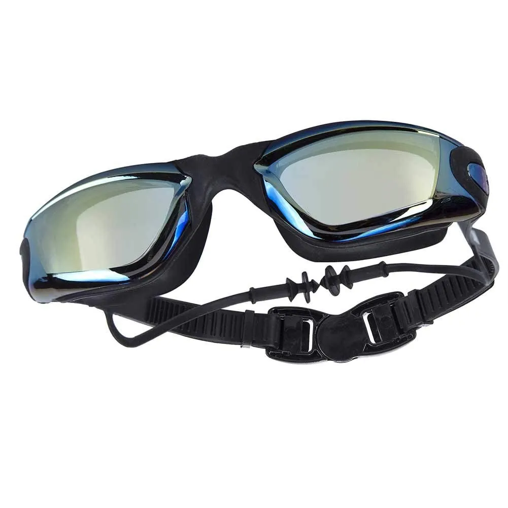 Swimming Goggles Prescription Women Men Adjustable UV Protect Waterproof Anti Fog Myopia Eyewear Swim Pool Diving Water Glasses
