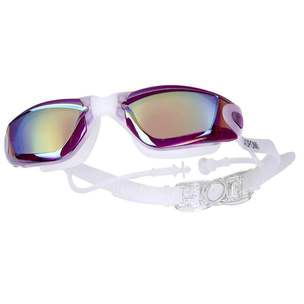 Swimming Goggles Prescription Women Men Adjustable UV Protect Waterproof Anti Fog Myopia Eyewear Swim Pool Diving Water Glasses