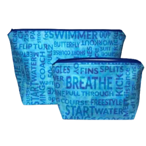 Swimming Makeup Bags, Swim Team Gifts