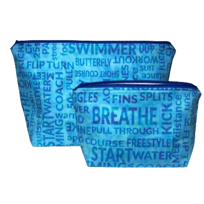 Swimming Makeup Bags, Swim Team Gifts