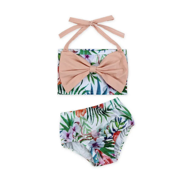 Swimsuit Cross-border explosions children's s split girls' swimwear bikini