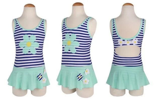 Swimsuit  Lan Duopin Girl's One-Piece Swimming Suit Princess Skirt Cute  European Fashion Children's