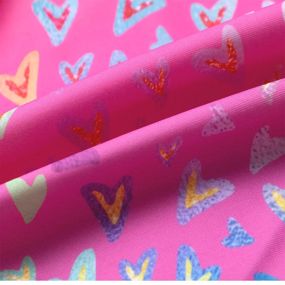 Swimsuits For Girls-Pink Heart