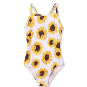 Swimsuits For Girls-Sunflower