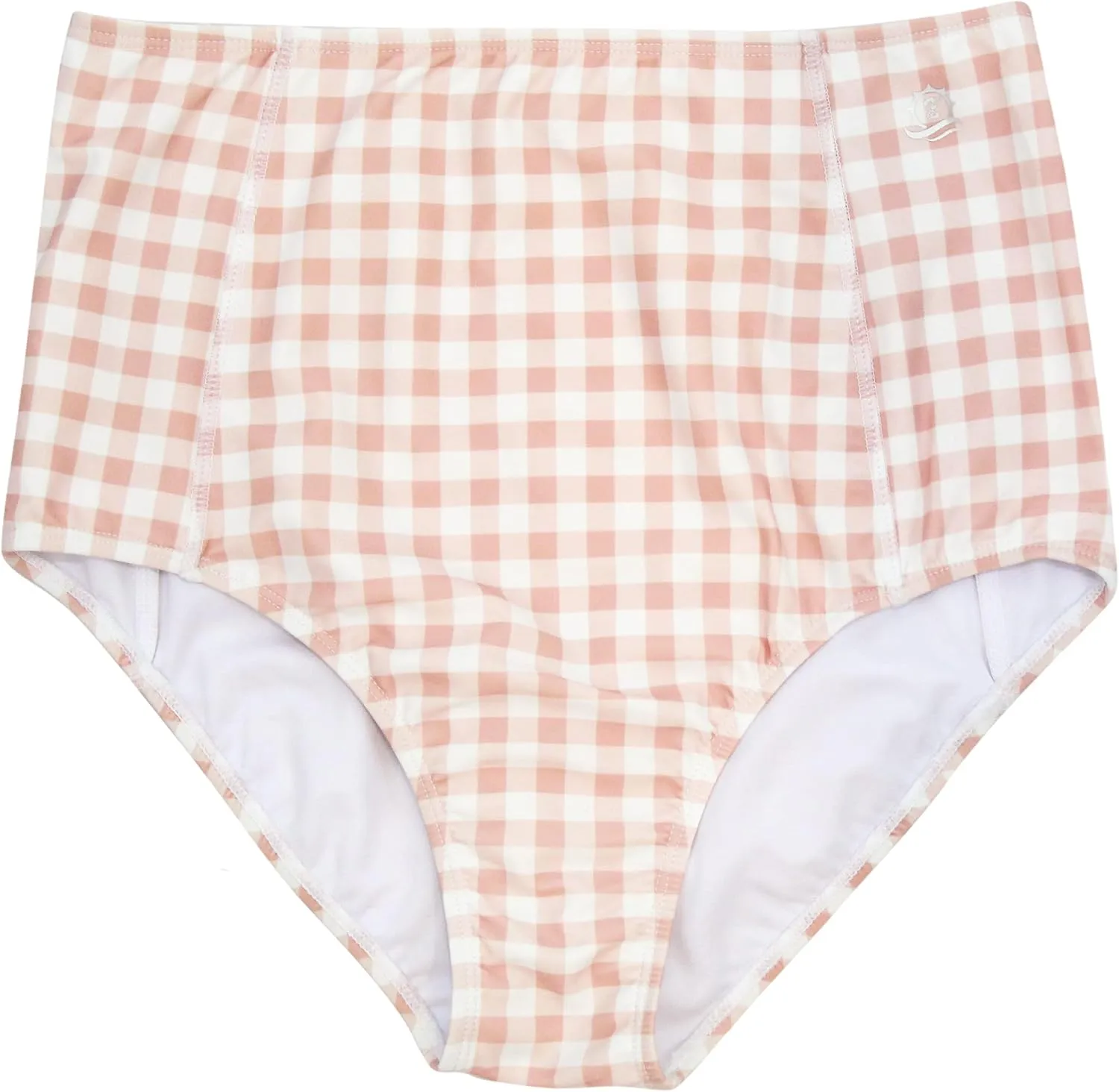 SwimZip Women's High Waisted Swim Bottoms with UPF 50  Sun Protection