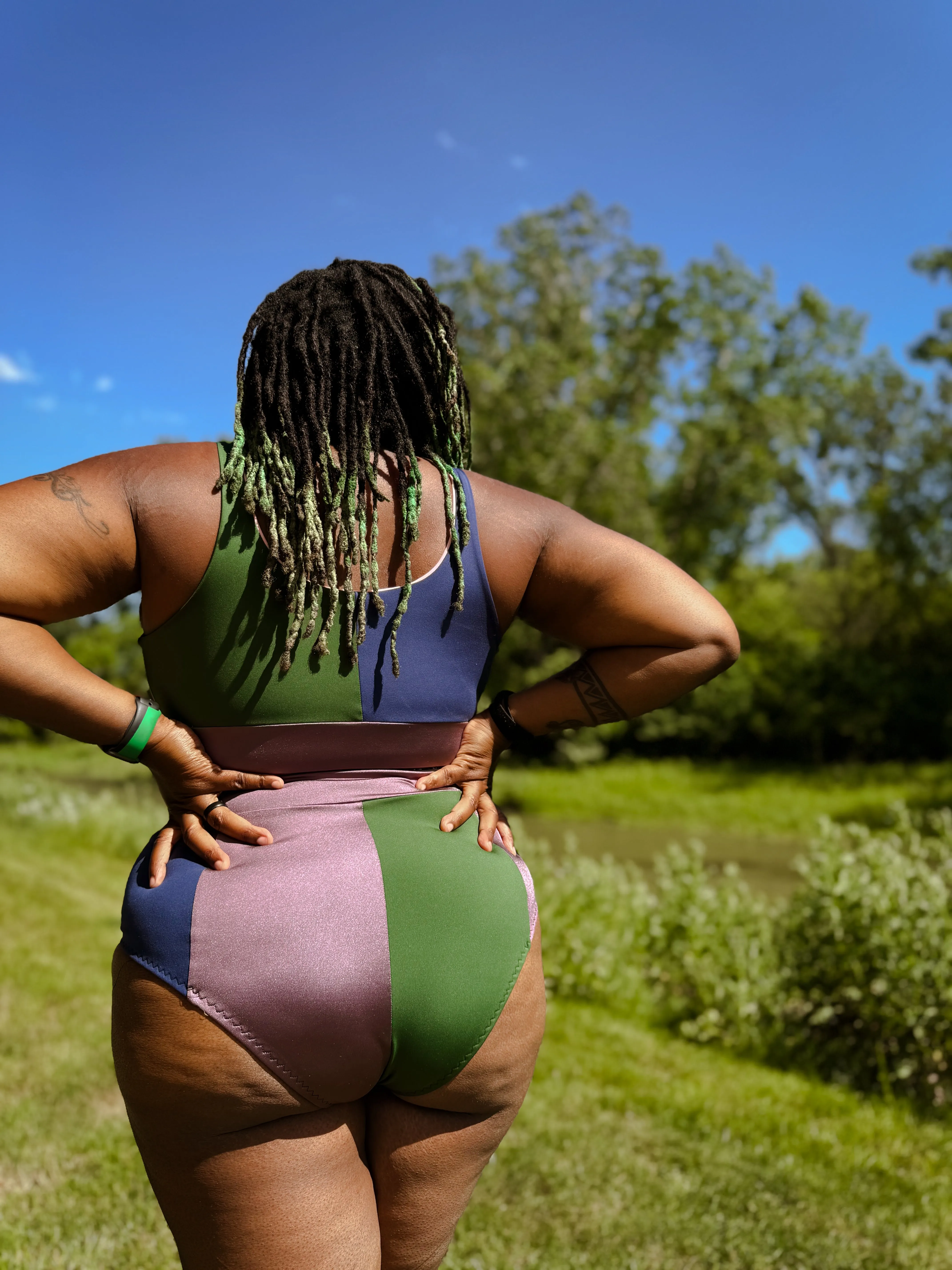 Tangled Swim Bottoms PDF Pattern Sizes B-M