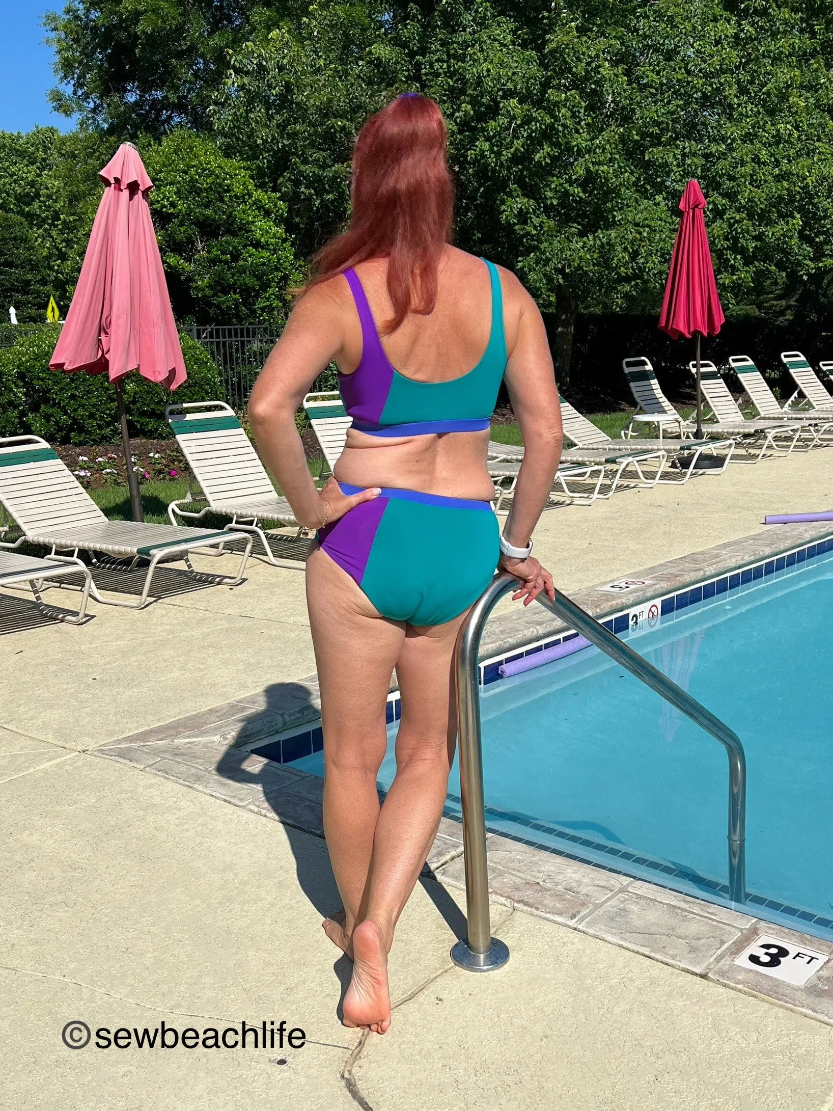 Tangled Swim Bottoms PDF Pattern Sizes B-M