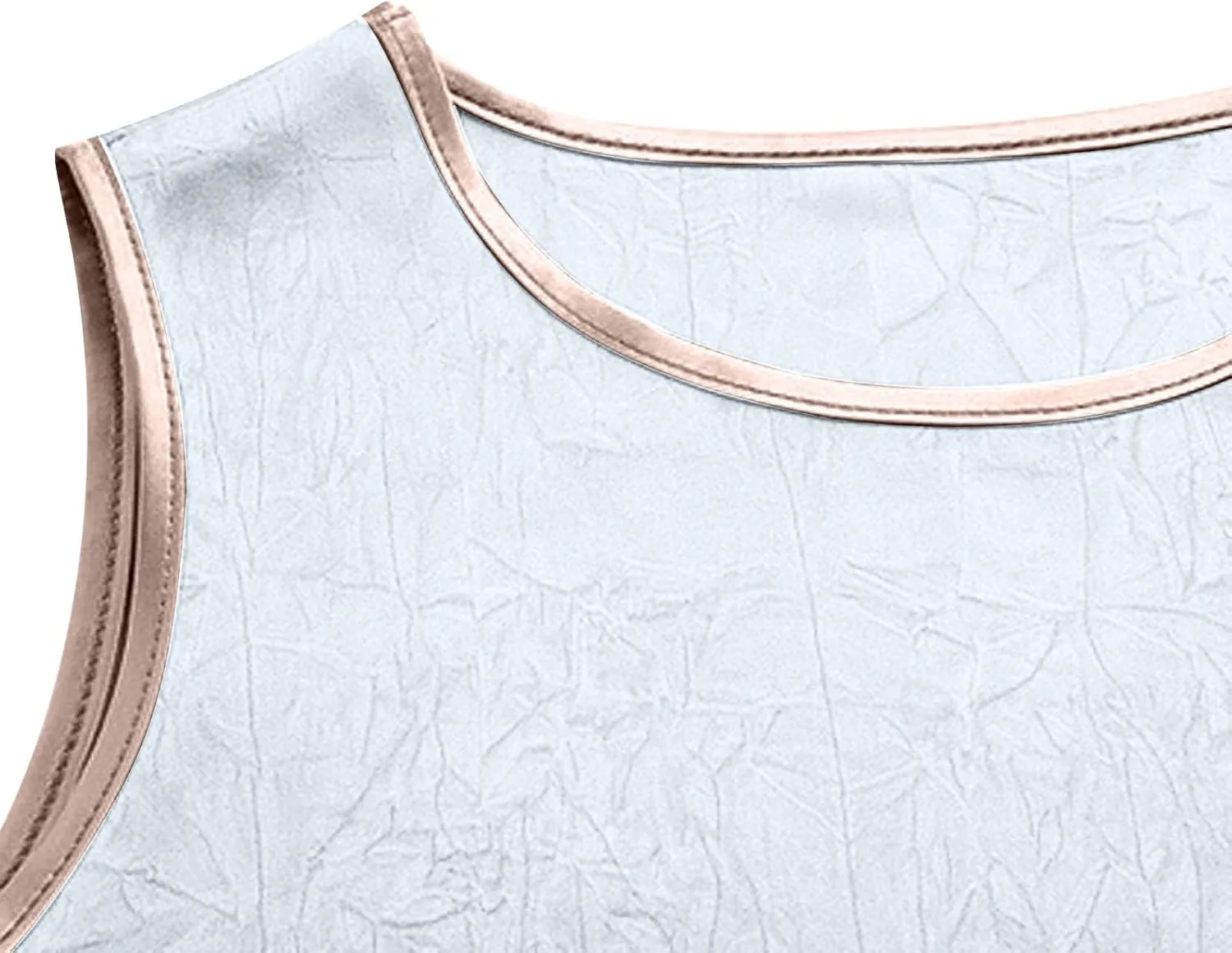 Tank Tops for Women 2025 Plus Size Solid Color Print Textured Crewneck Shirts Sleeveless Casual Trendy Beach Tank