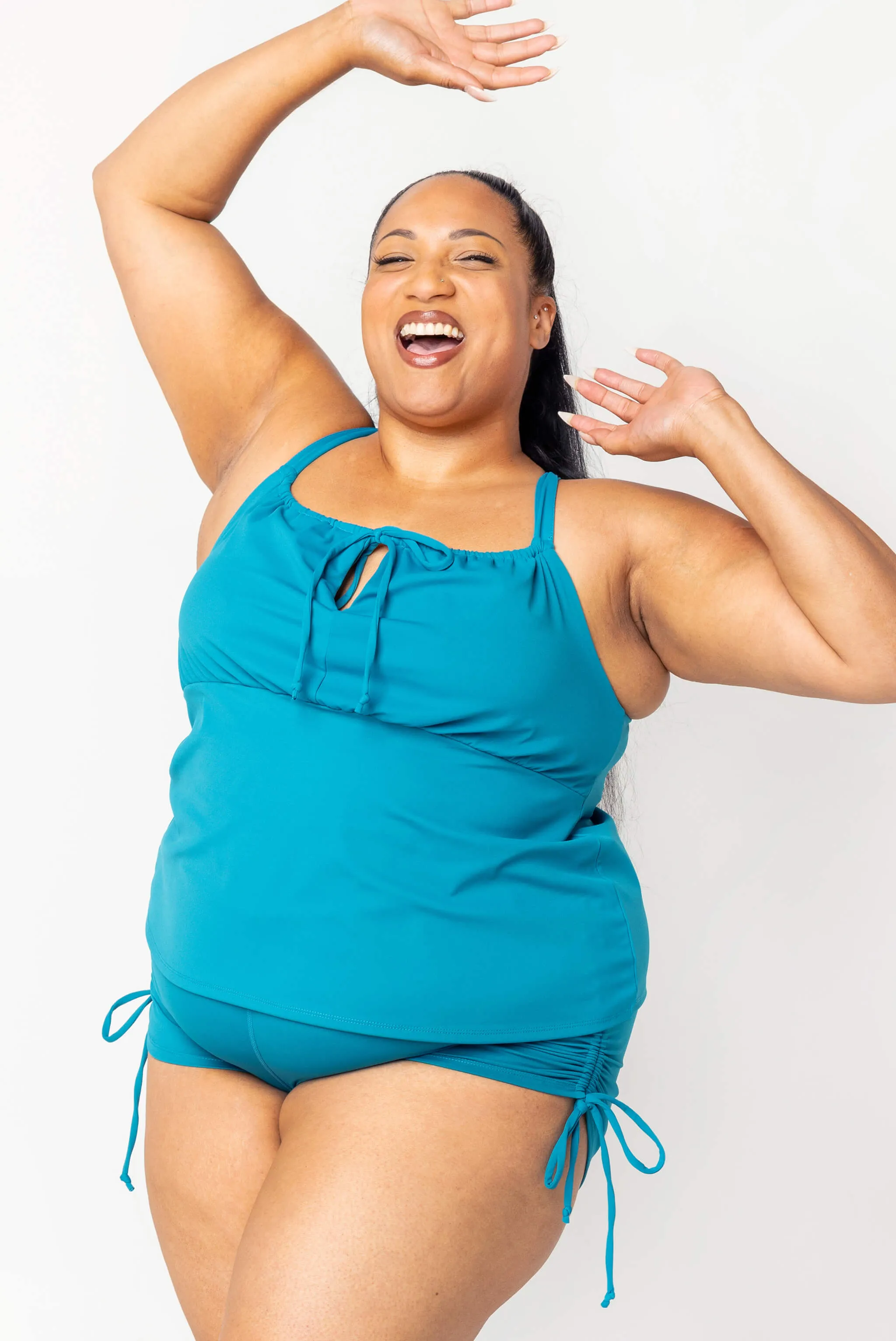 Tankini Swim Top - Teal