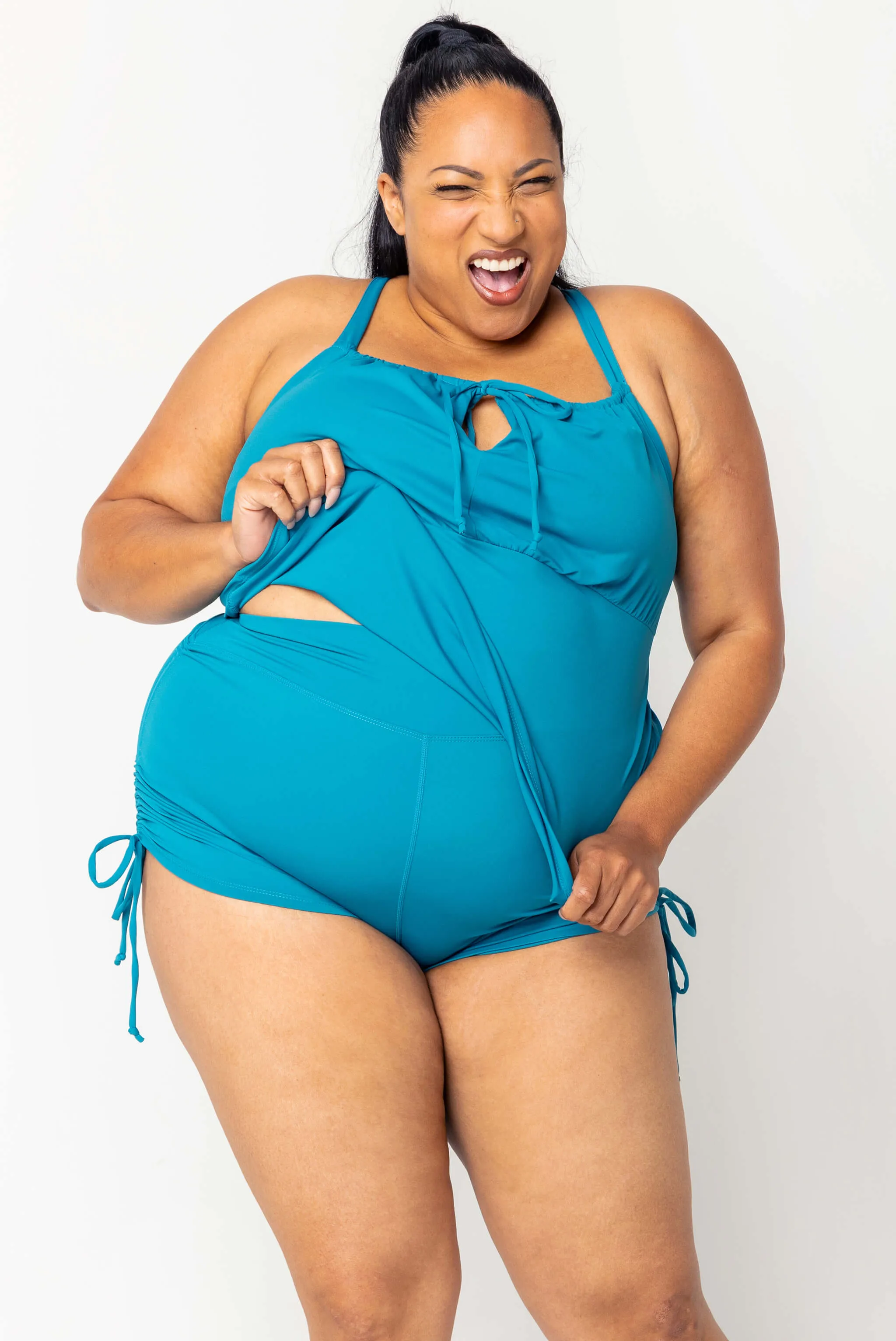 Tankini Swim Top - Teal