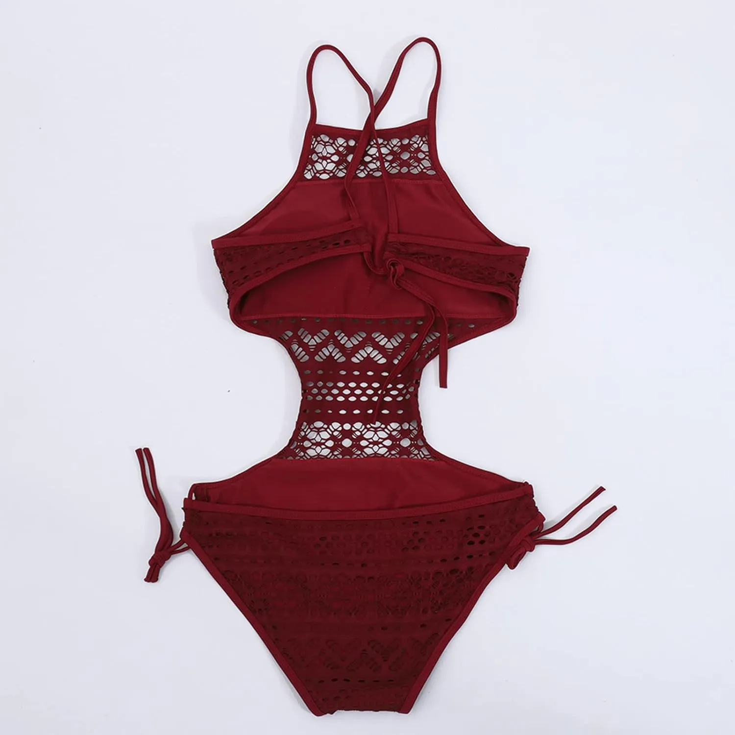 TARIENDY Sexy One Piece Swimsuit for Women Hollow Out Bathing Suits Summer Casual Beach Swimwear Vacation Retro Swim Suits
