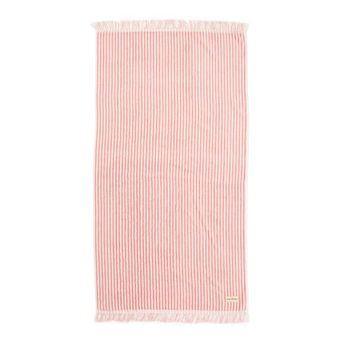 The Beach Towel - Lauren's Pink Stripe