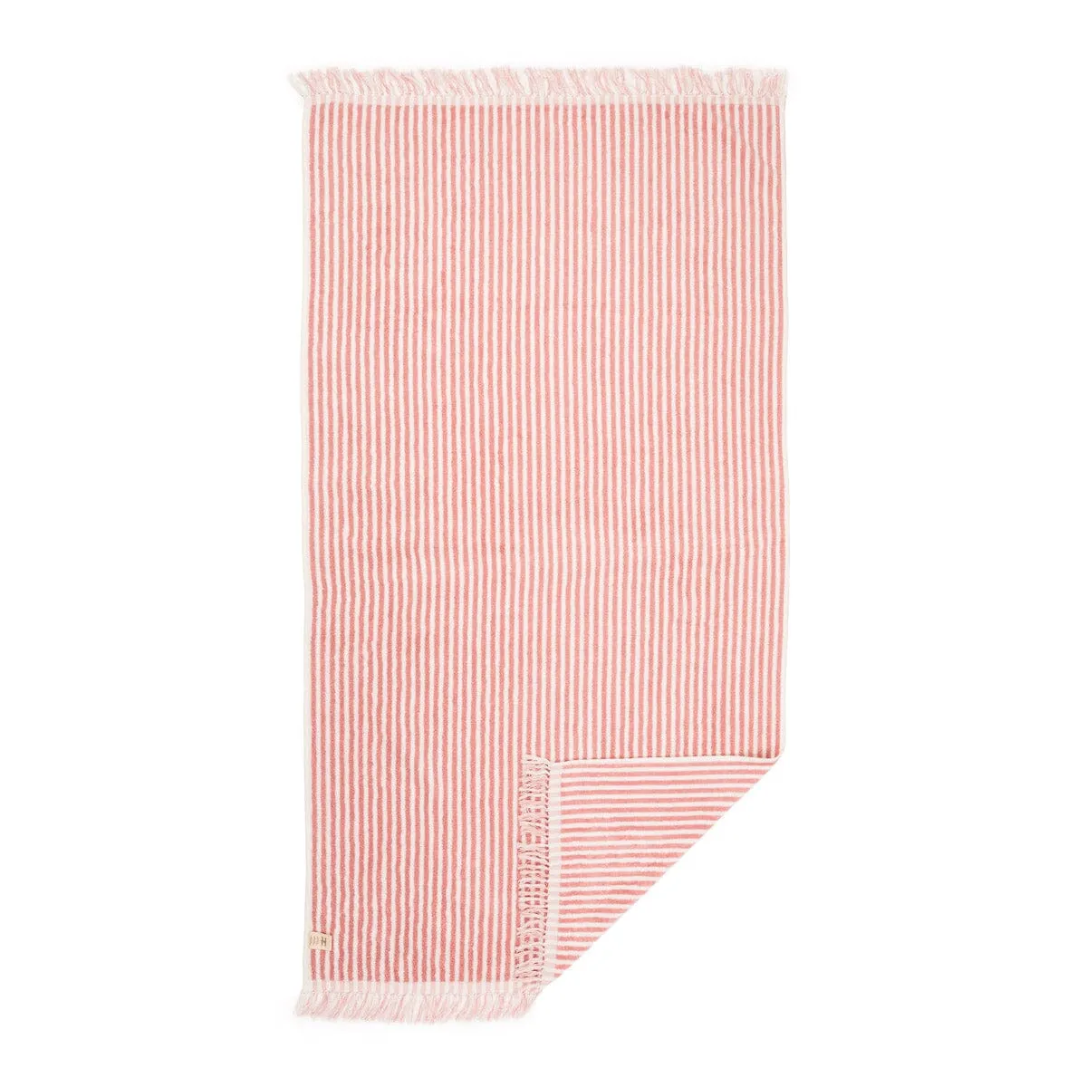 The Beach Towel - Lauren's Pink Stripe