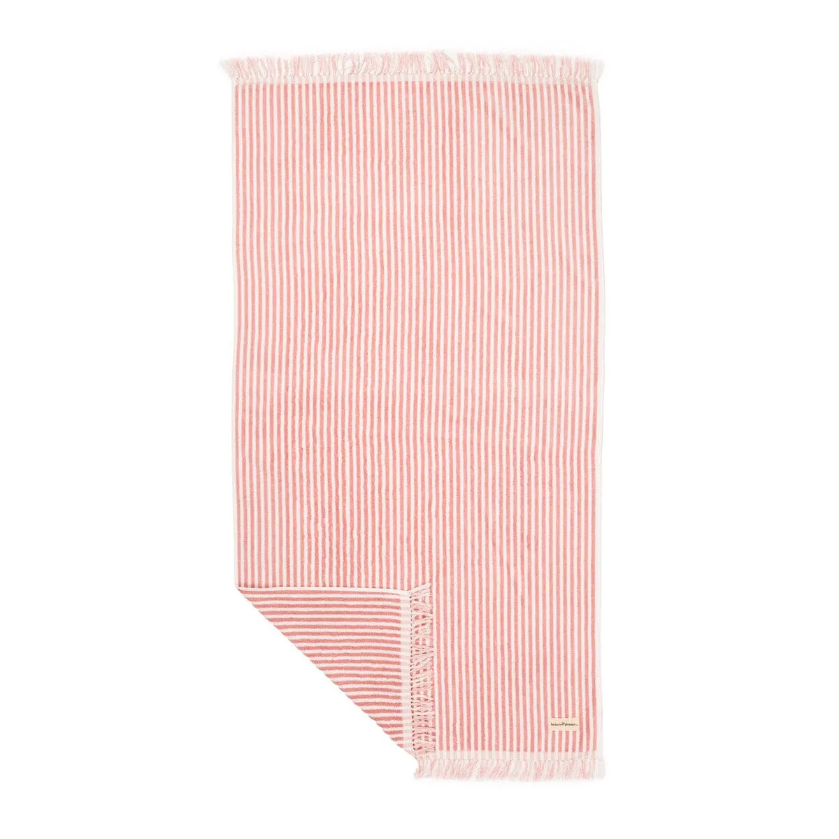 The Beach Towel - Lauren's Pink Stripe