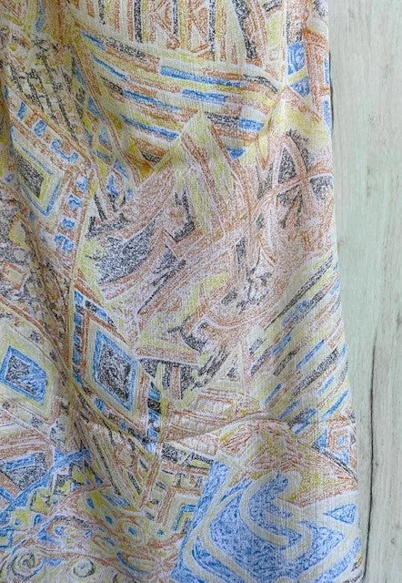 The "Boho Pastels" Pareo-beach dress