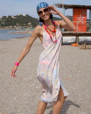 The "Boho Pastels" Pareo-beach dress