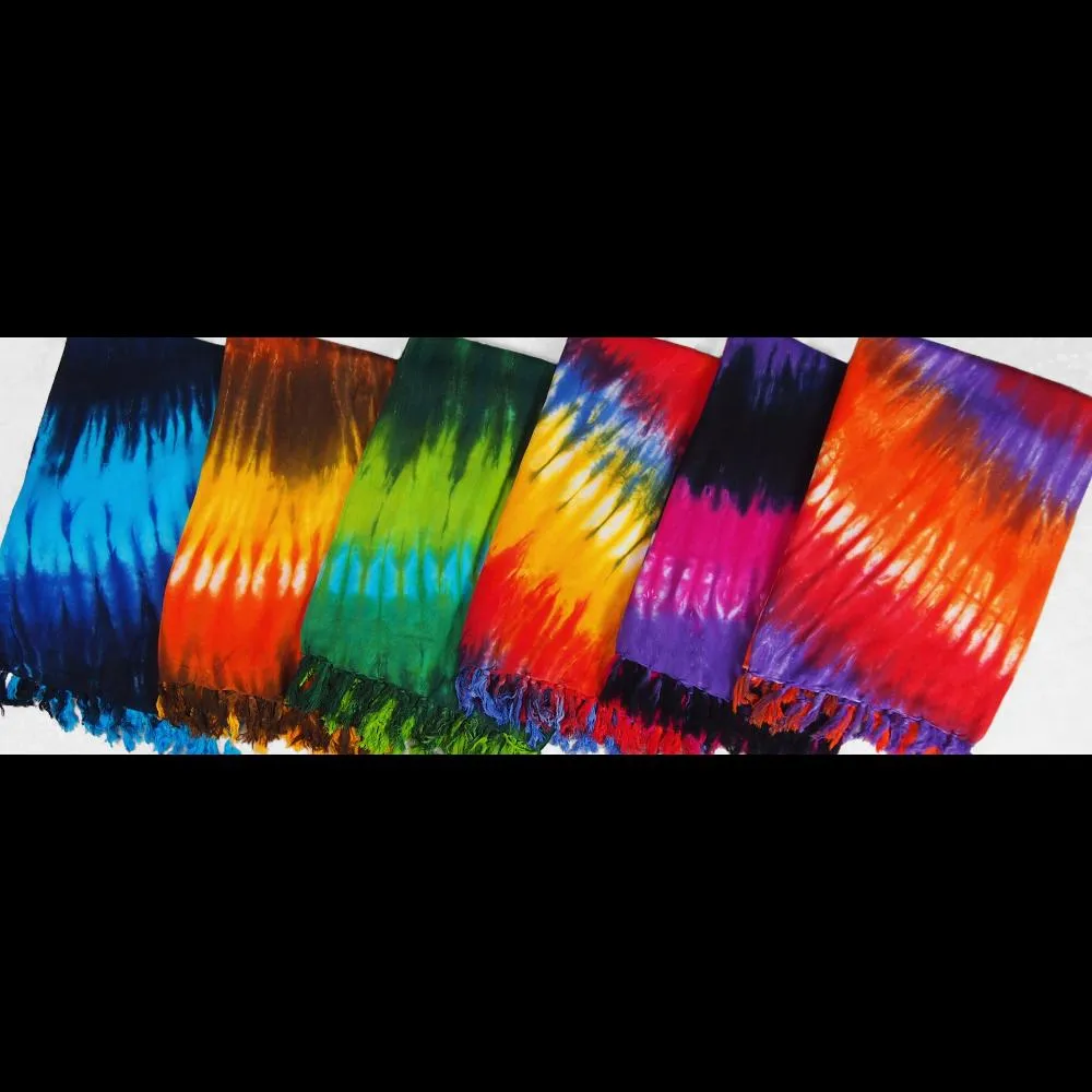 Tie-Dye Orb Sarongs