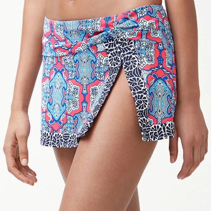 Tommy Bahama Twist Front Skirted Hipster TSW50321B - Riviera Tiles