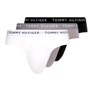 Tommy Hilfiger 3 Pack Stretch Recycled Cotton Briefs - Black/Sublunar/White