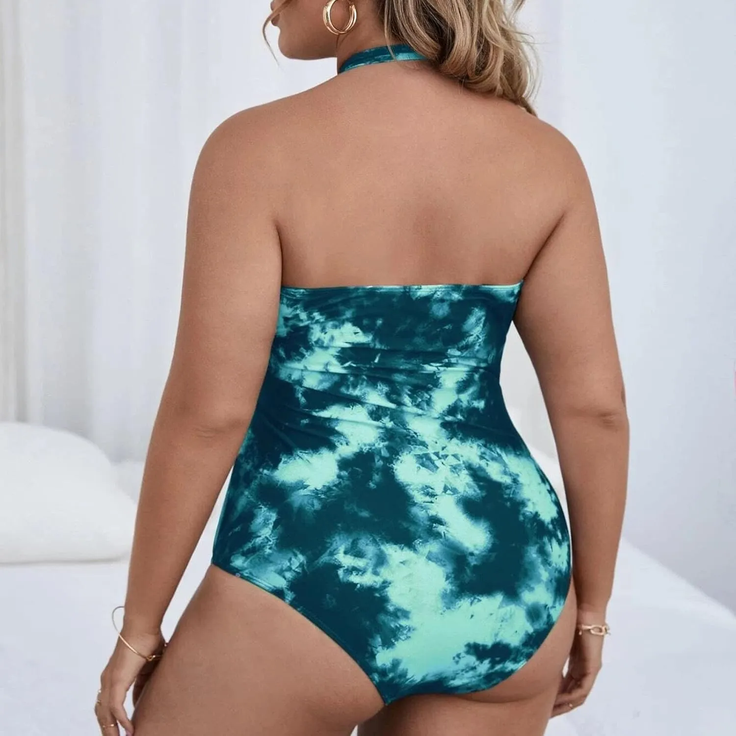 Top Sets for Women Plus Size Beach Match Sexy Hawaiian High Cut Triangle Top Swimsuits Shorts Sets Women 2025