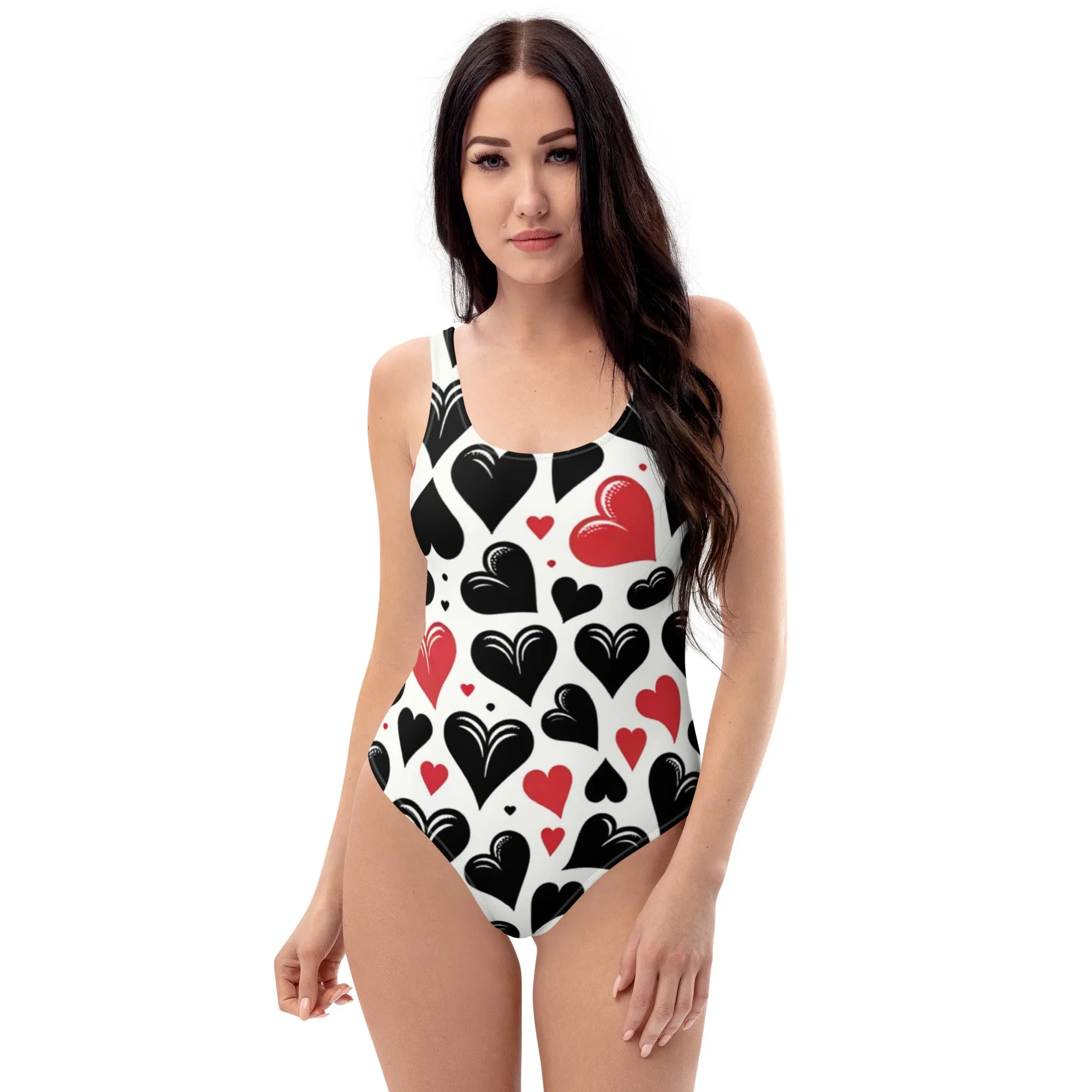 Trend4us Heart One-Piece Swimsuit
