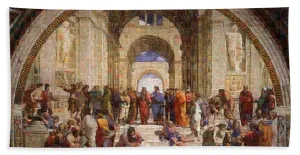 Tribute to Raffaello - Beach Towel