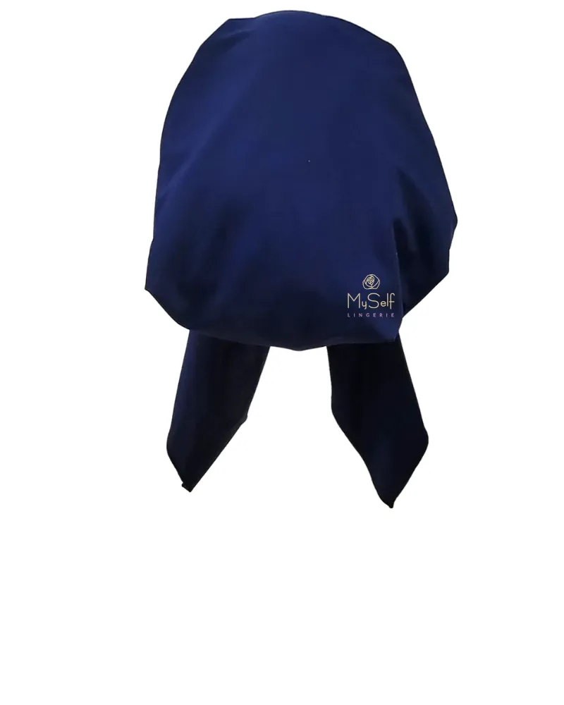 Triple Up BS Navy Blue Pre-Tied Swim Bandanna