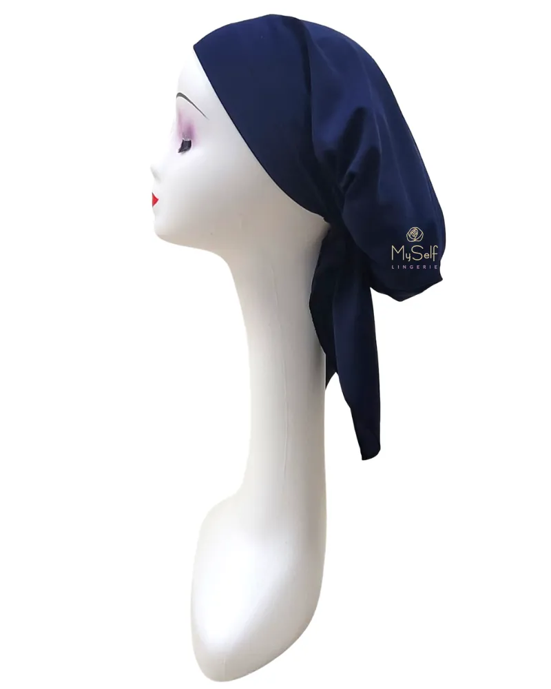Triple Up BS Navy Blue Pre-Tied Swim Bandanna